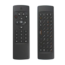 2017 2,4G мини беспроводная клавиатура Fly Air mouse пульт дистанционного управления Ручной ИК обучения для ТВ-приставка на базе Android Smart tv HTPC IPT