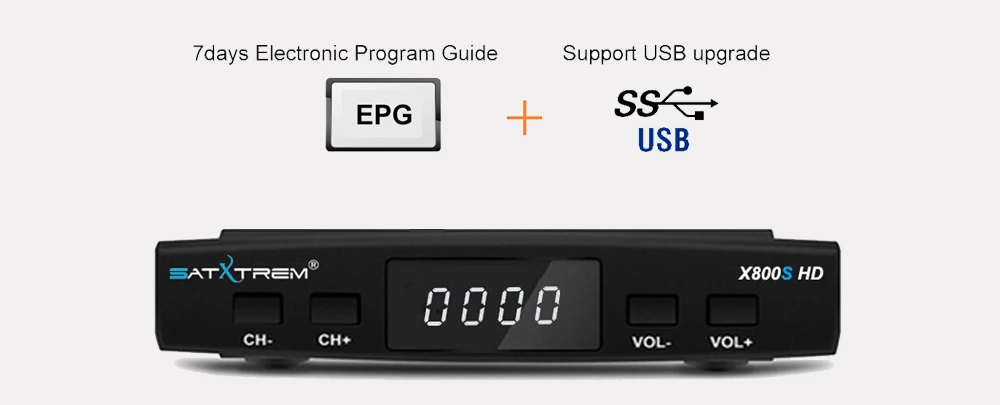 Satxtrem X800S HD Ccam спутниковый ресивер DVB-S2 Цифровой 1080P рецептор Azamerica Испания ТВ Тернер приемник с MT7601 Wifi