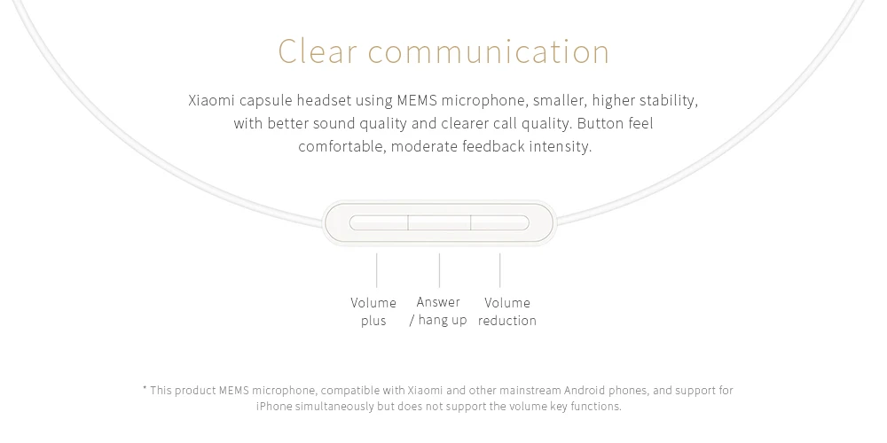 Оригинальные xiaomi капсульные наушники xiaomi Piston силиконовые наушники с микрофоном для xiaomi mi5 xiaomi redmi pro мобильного телефона