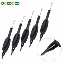 5 шт) интегрированная упаковка одноразовая игла+ ручка трубка 7RS+ 7RT-серебро+ черный(5 шт