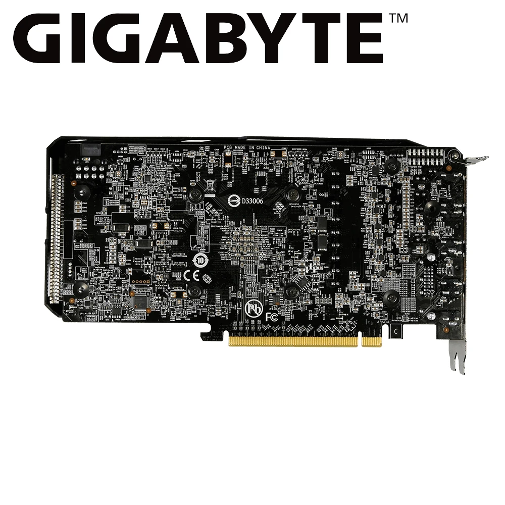 Графическая карта Gigabyte Radeon rx 580 8G RX580 питается от интуитивно понятного