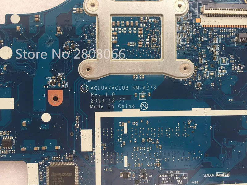 For Lenovo G50-70 i5 motherboard ACLUA/ACLUB NM-A273 Rev1.0 with graphics card 100% tested  free shipping