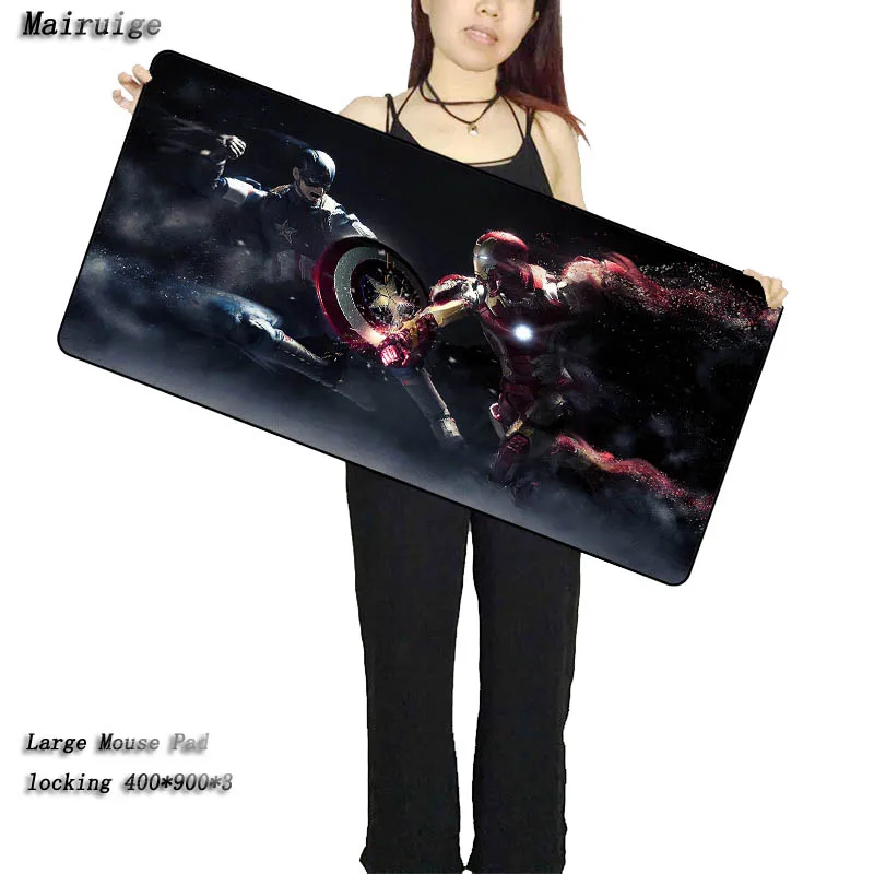  Mairuige Hot Movie Large Locking Edge Rubber Mousepad Computer Notebook Gaming Mouse Pad For CSGO D