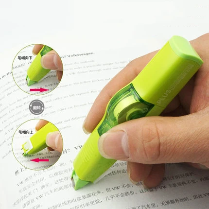 

3 colours PLUS correction tape simple style Corrector For School Stationery School Supply Papeleria