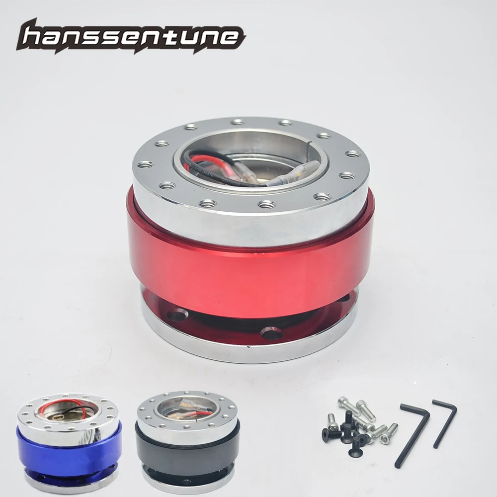 HANSSENTUNE Universal High Quality Self Locking Racing Steering Wheel