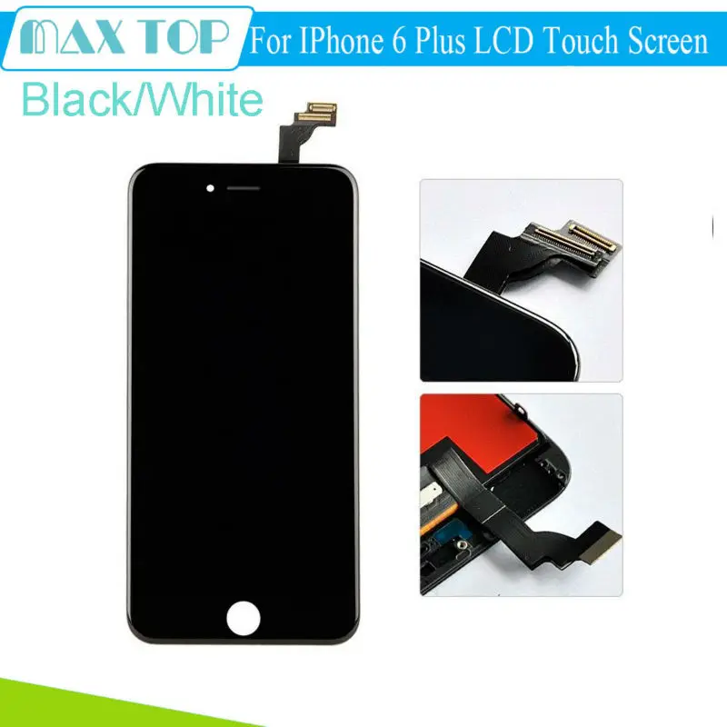 

100% Tested Best Quality Grade AAA For iPhone 6 Plus LCD Screen + Touch Display Digitizer Replacement parts No Dead Pixel