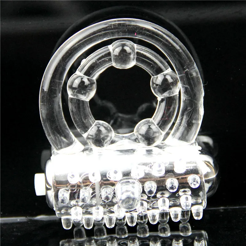 hb094white Vibrators rings double cockring (4)