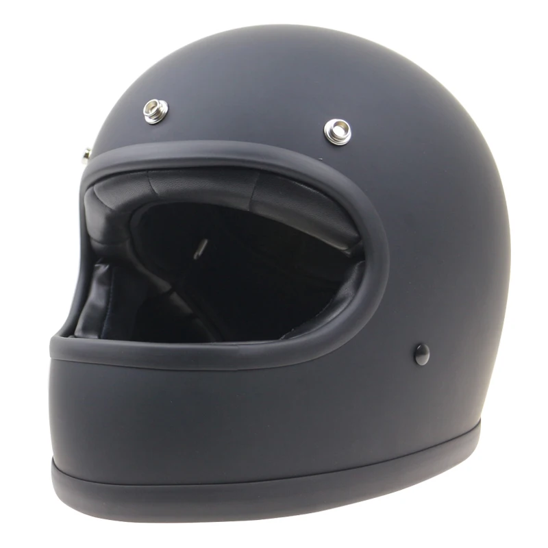 

David style full face motorcycle helmet Retro style motocycle helmet leisure style and safe leather element design