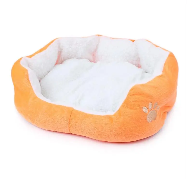 

6 Colors Soft Polar Fleece Dog Cat Bed Winter Warm Nest Pet House Cheap Dog Kennel Indoor Sleeping House Puppy Bed