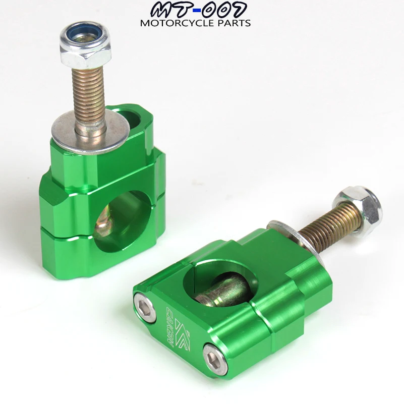 28mm Handle bar M12 Billet CNC Aluminum mount Riser Clamps Mounts fit