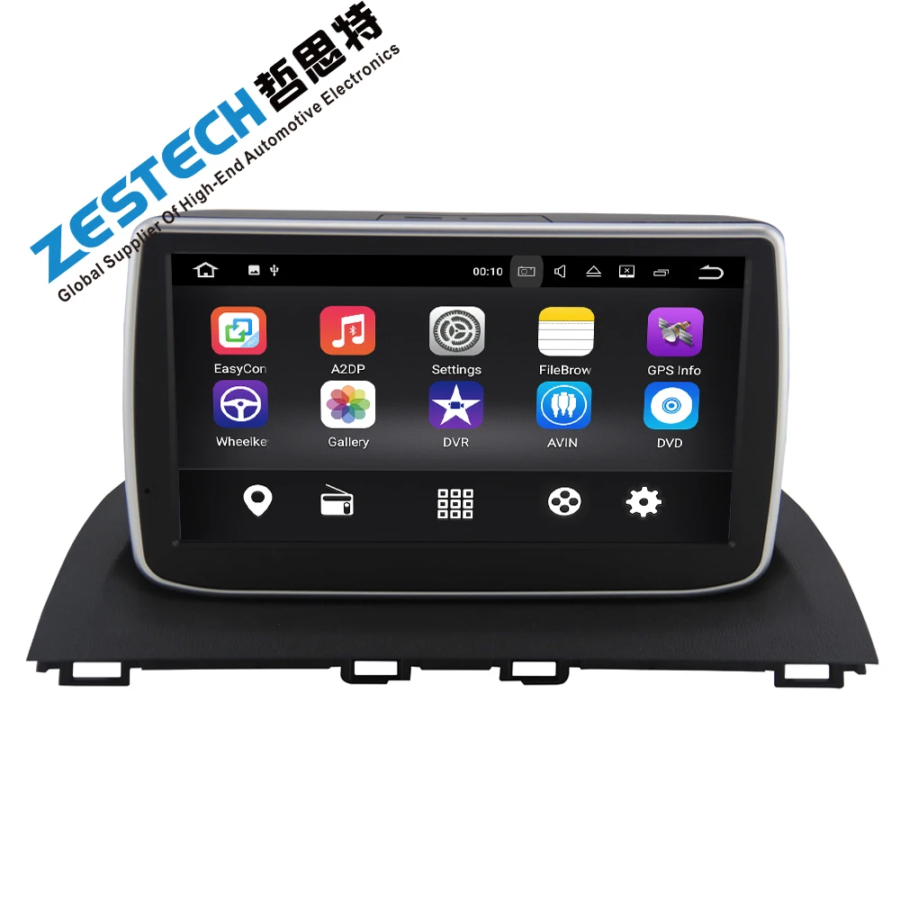 Flash Deal 9 inch android car dvd player for Mazda Axela 2014-2017 with radio/gps/wifi/3g/camera/usb/obd multimedia system 2