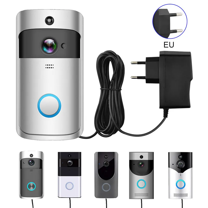 

EU Plug Charger Transformer DC Plug Charger for EKEN ZXTOP Wifi Wireless Doorbell Camera Power Adapter IP Video Intercom Ring