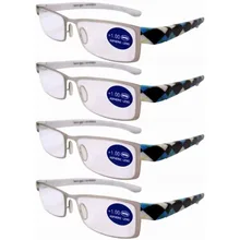 R11078 Eyekepper шорты, набор из 4 шт. модные пластиковые очки для чтения