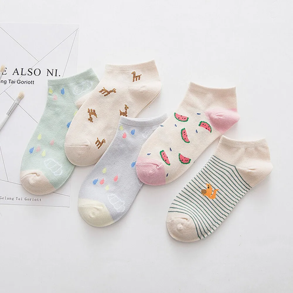 

Ladies socks casual work business cotton fashion socks comfortable shallow mouth small fresh cute носки женские skarpetki 05*