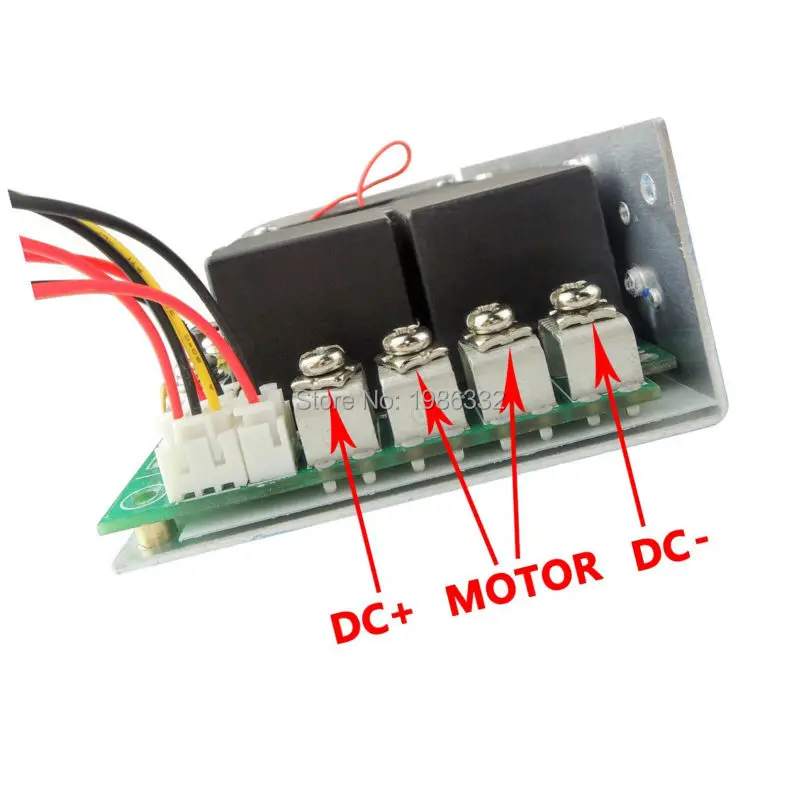 WS16 DC10-50V 12V 24V 36V 48V 100A 5000W Программируемый Реверсивный HHO RC двигатель Скорость Управление; PWM Управление Передний Задний переключатель