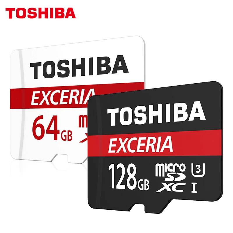 TOSHIBA Memory Card 128GB 64GB SDXC Max UP 90MB/s Micro SD Card SDHC I