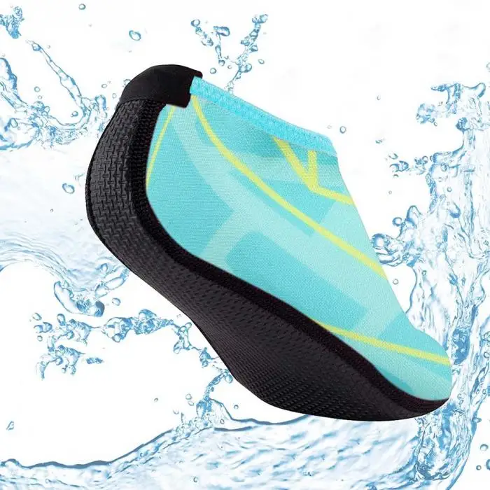 Мужская и Женская водонепроницаемая обувь, акваноски, неопреновые носки для дайвинга, гидрокостюм, защищают от царапин, Нескользящие, пляжная обувь KH889