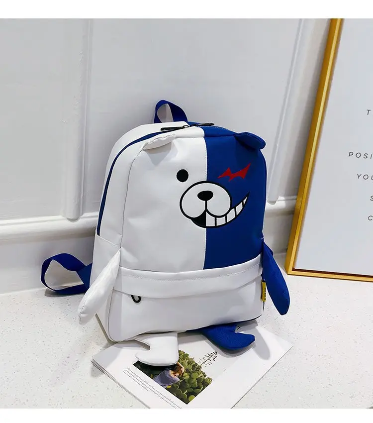 Anime danganronpa dangan ronpa monokuma náilon mochila