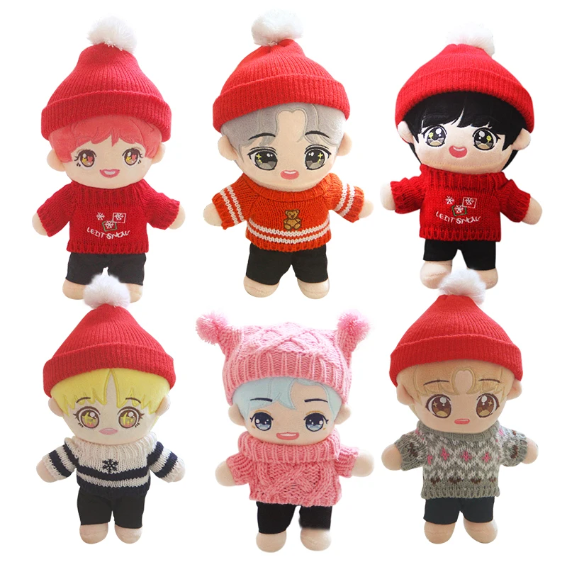 

2019 New SGDOLL Kpop For Fans Gift Doll SUGA JIN JIMIN RM V J-HOPE For Soft Doll Toy Korea Plush Animals 22cm