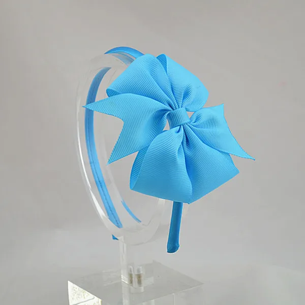 

3221 band tape hair of baby headband hair bow flower handmade silver hair accessories for the children of the newborns 1pcs