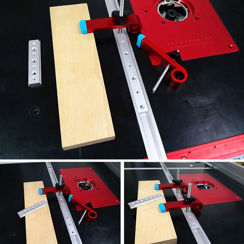 

Universal Clamping Blocks Clamps Woodworking Joint Hand Tool Carpentry T Chute QJS Shop