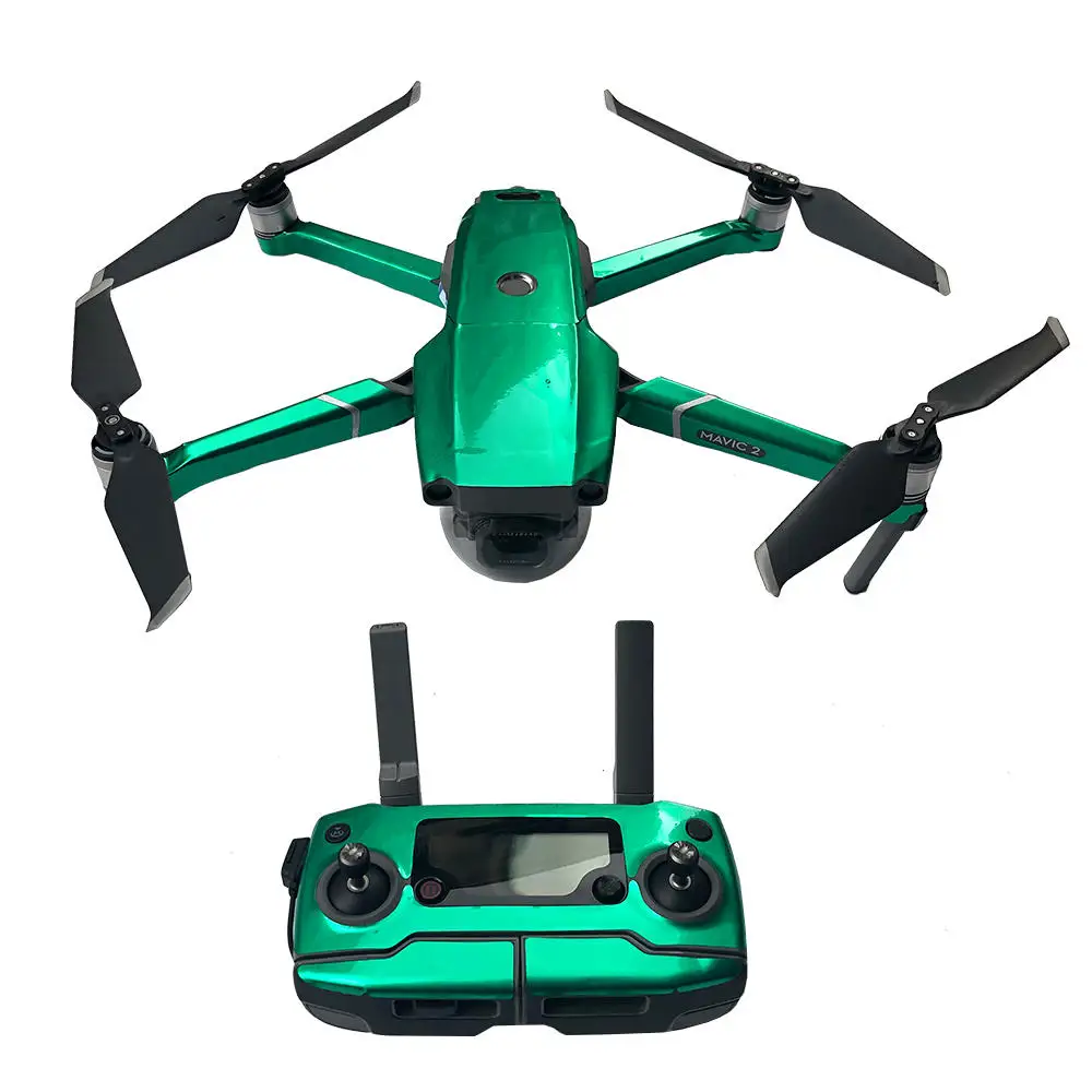Водонепроницаемая флуоресцентная наклейка для DJI Mavic 2 на корпус аккумулятор