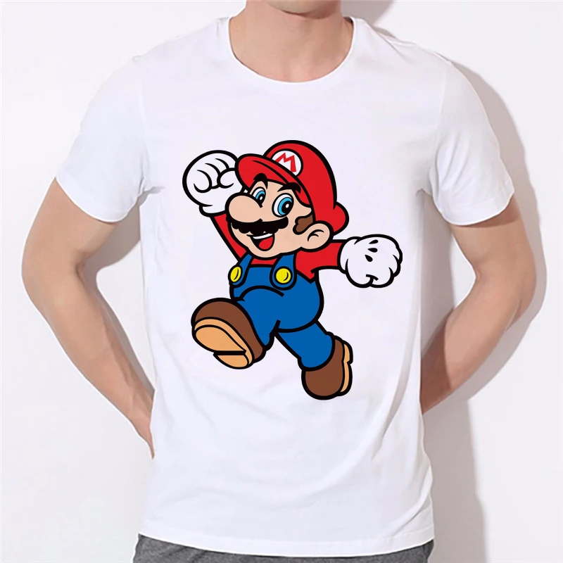 adult mario shirt