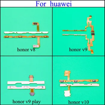 

YuXi Power On off Volume Button Key Switch Flex Cable For Huawei Honor v8 v9 v9play V10 BKL-AL20 Power Button Volume Button Flex