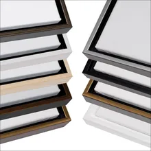 Современная Художественная плавающая PS рамка для масляной живописи и печати на холсте, украшение дома, настенная художественная рамка для картин