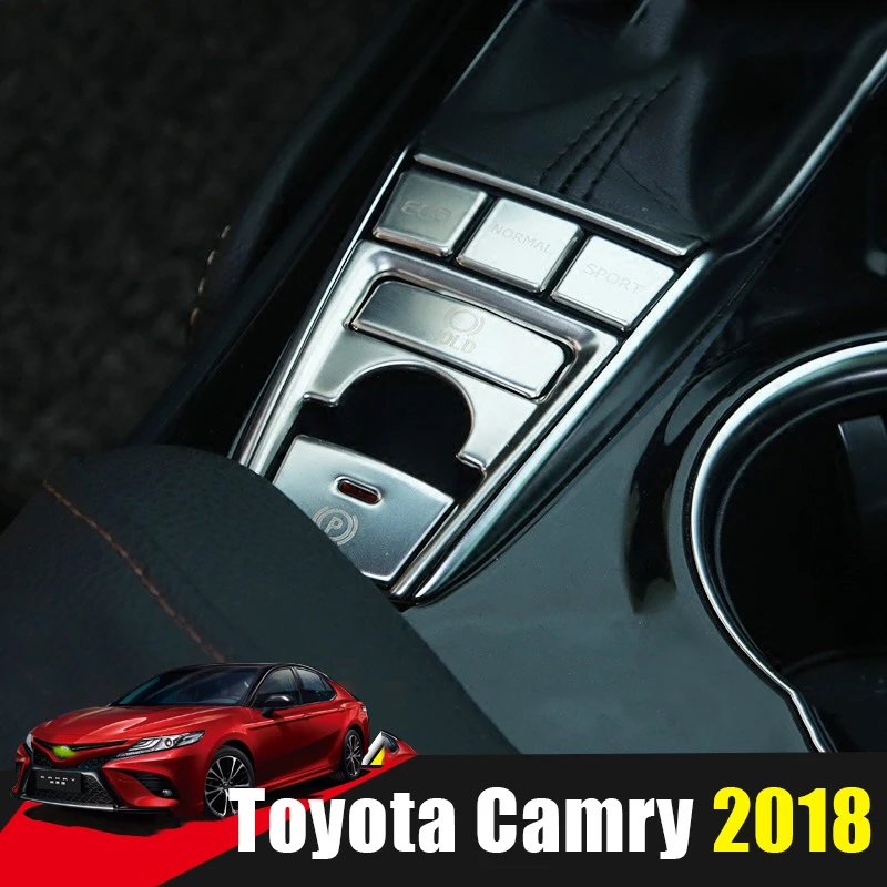

Car Central Control Dashboard Outlet Air Vent Cover Trim Panel Frame Strip Interior Moulding for Toyota Camry 2018 Accessories