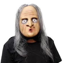 День дурака, Пасха Ghosthead Хэллоуин ужас длинных волос маска ведьмы Ball Bar вечерние производительность проекты