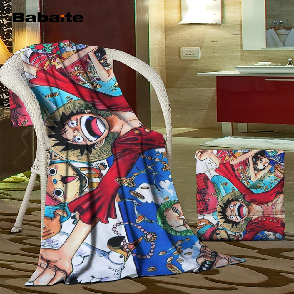One Piece Monkey D Luffy Zoro Nami Bath Beach Towel One piece