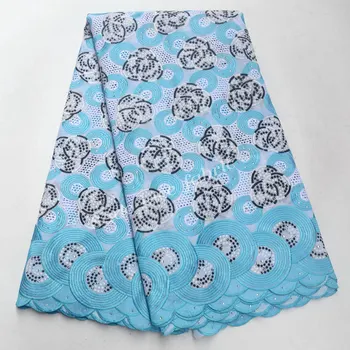 

High Quality Swiss Voile Lace In Switzerland 100% Cotton Swiss Voile Lace Fabric For African Men Sewing Voile Lace Fabric IG277