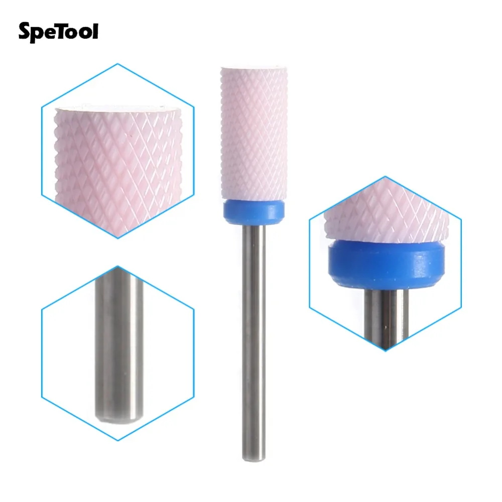 Керамические насадки SpeTool 1 шт. для ногтей роторный инструмент зачистки Уход за