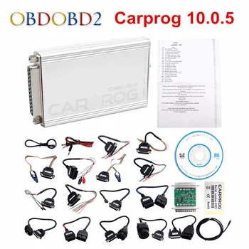 Goede Beste Kwaliteit Ecu Chip Tuning Gereedschap Carprog V10.0.5 Volledige Sets Auto Prog Volledige Repair Programmeur Interface Alle 21 Adapter