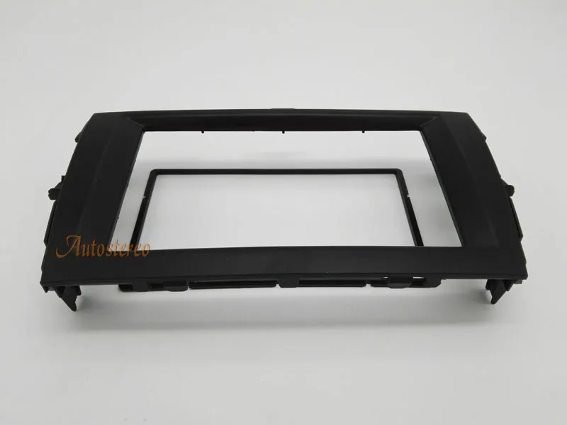 2 din DVD рамка для TOYOTA Corolla 2007-2013, черный, Переходная рамка панель приборной панели комплект крепления Адаптер отделка ZW11-505