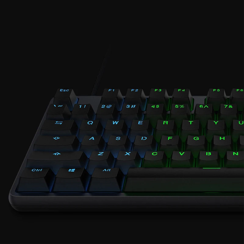 Оригинальная Xiaomi mi Ga ng клавиатура механическая 104 клавиш RGB свет анти ореолы