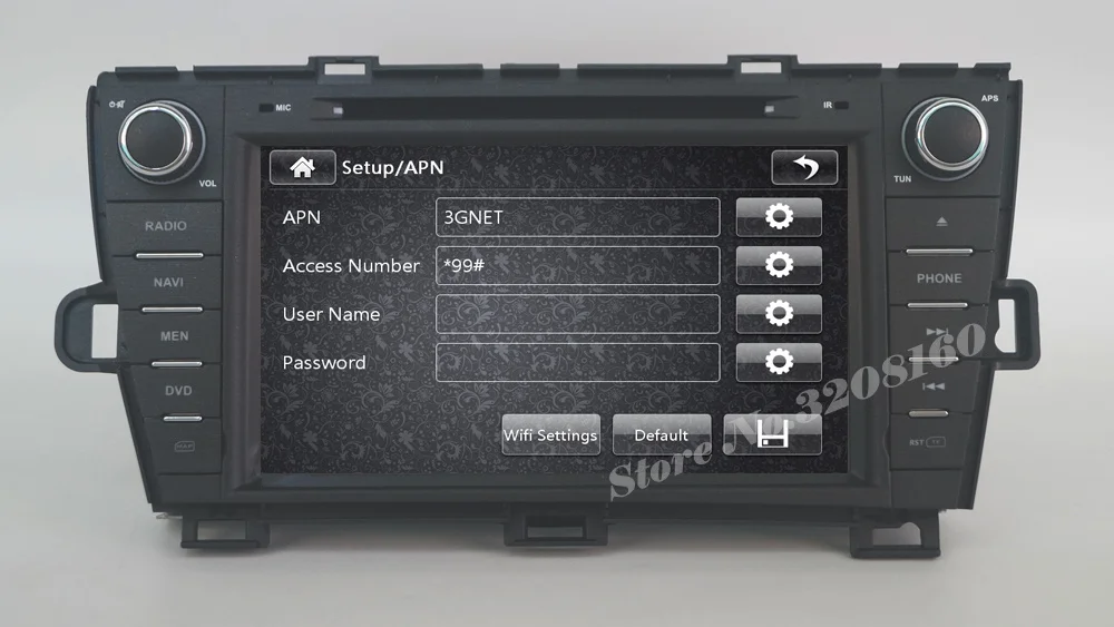 Flash Deal 2din 8" Car DVD Player for Toyota Prius 2008 - 2014 with Radio RDS BT swc GPS free map 3G WIFI MP3 MP4 1080P Bluetooth call swc 10