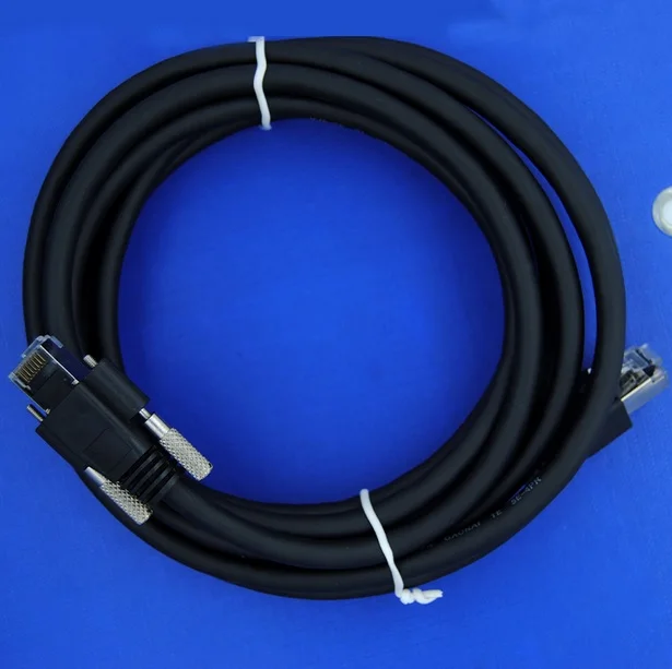 RJ45 High Flexible Patch Cable Wear Resisting Screw Lock 3m RJ45 Cat6