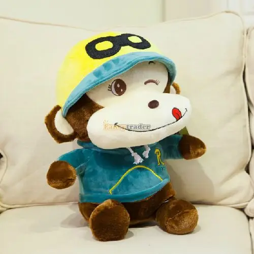Fancytrader 43'' 110cm Giant Plush Stuffed Monkey , 3 Colors, Free Shipping FT90492 (4).jpg