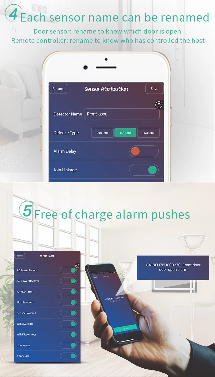 Pet-friendly G90B Plus новая wifi система безопасности для дома, wifi& gsm& gprs& sms 4 способа дистанционного управления сигнализация