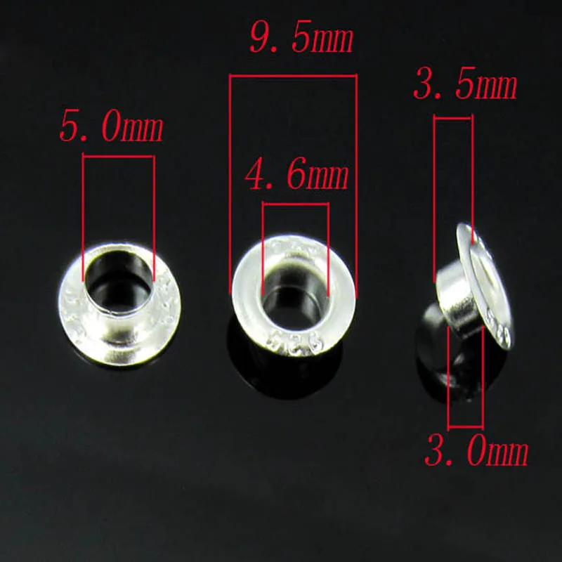 500 шт. круглые люверсы для скрапбукинга 925 дюйма|stamp polish|leather giftleather care |