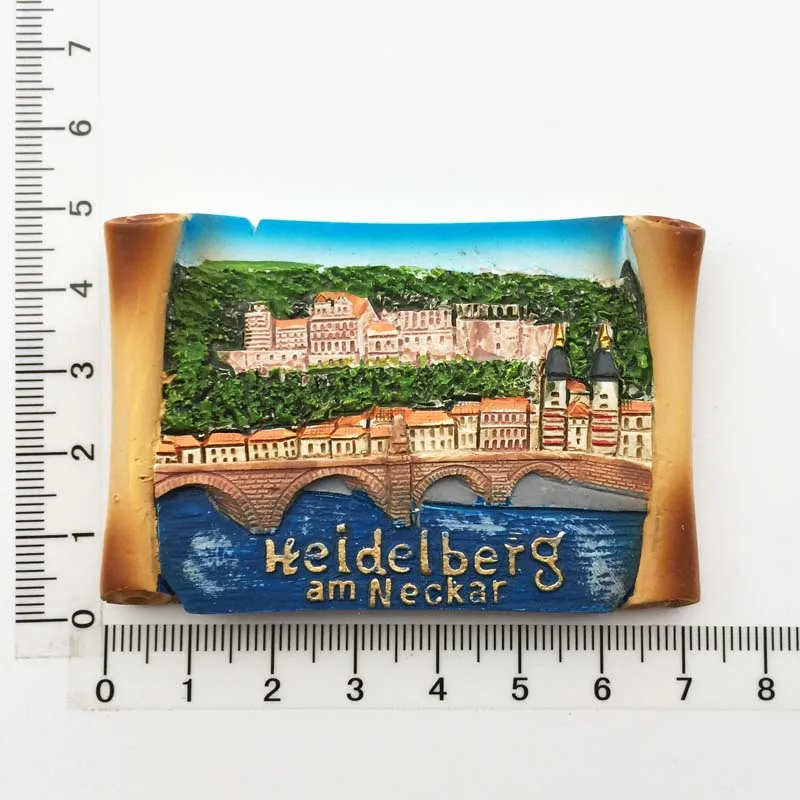 BABELEMI новые немецкие Heidelberg магнит на холодильник сувениры для туристов Karl-Theodor-Brucke магниты на холодильник наклейки украшения дома