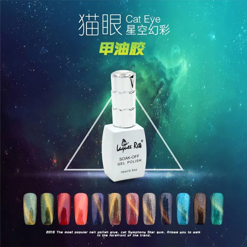 Профессиональный 16 мл Блестящий УФ-гель для ногтей стойкий отмачивающий блестящий гель лак для ногтей