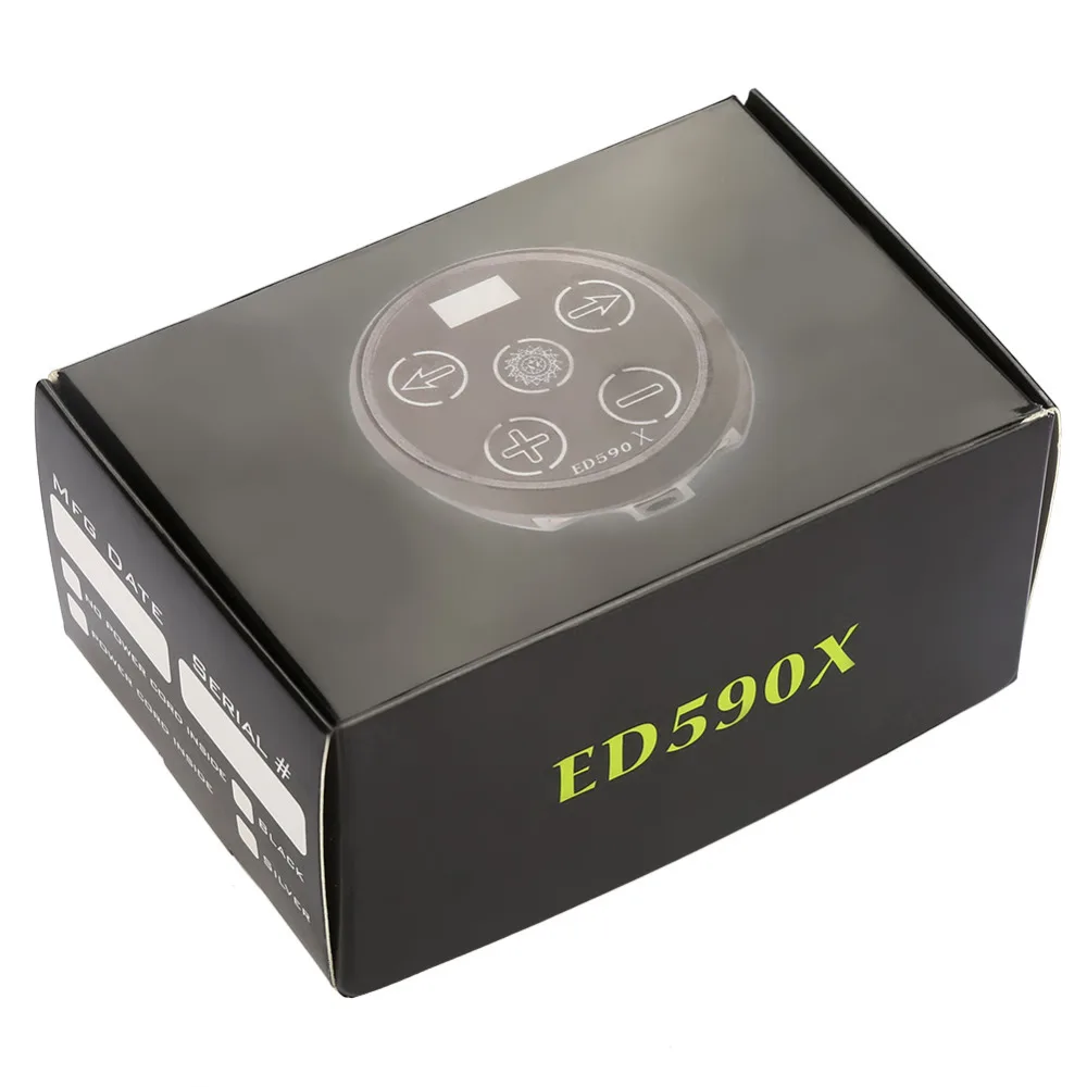Mini Colorful-screen Tattoo Power Supply with Power Adaptor for Coil& Tattoos Machine Tattoo Supplies microblading