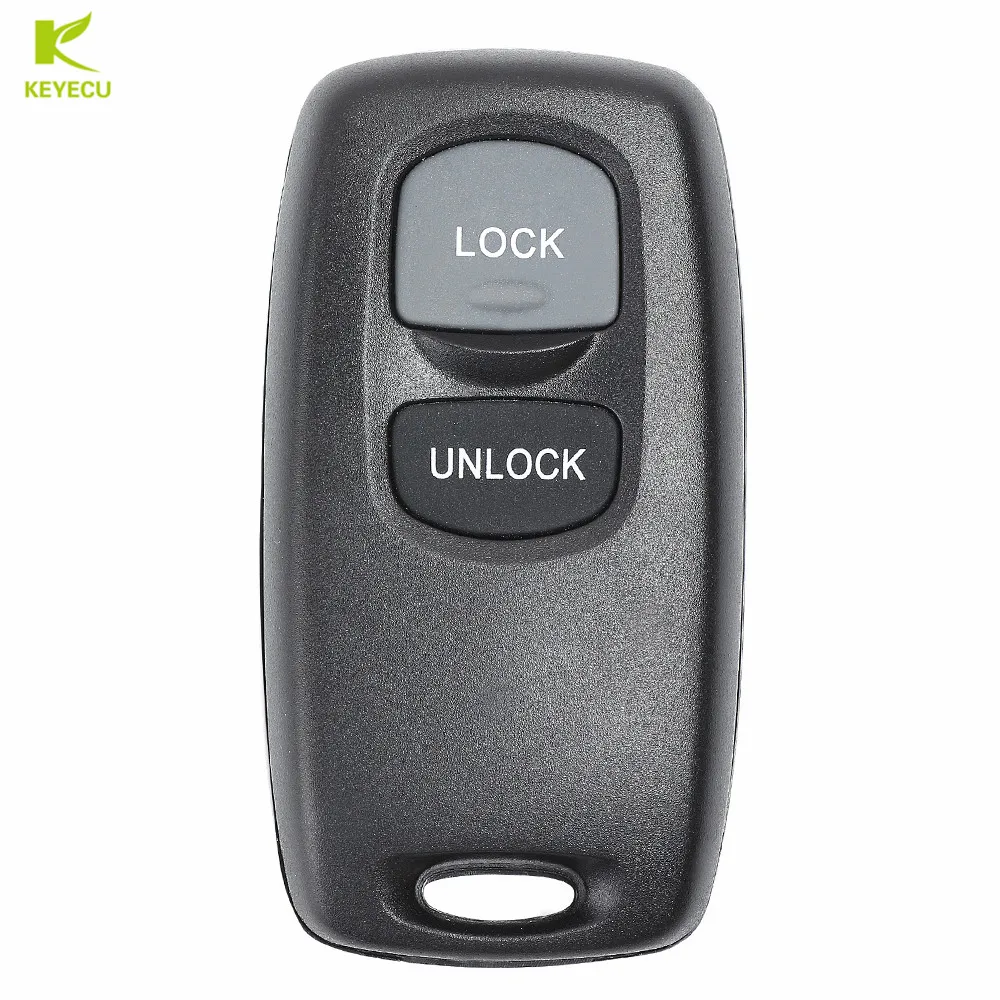 

KEYECU Replacement New Keyless Entry Remote Control Key Fob 2 Button 315MHz for Mazda M6 Before 2006
