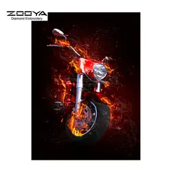 Zooya diamond Вышивка поделки алмазов картина Cool Racing мотоцикл Вышивка с кристаллами горный хрусталь украшения cj929