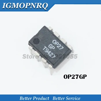 

10pcs/ OP27GP DIP OP27G OP27 DIP8 27GP low-noise op amps new original