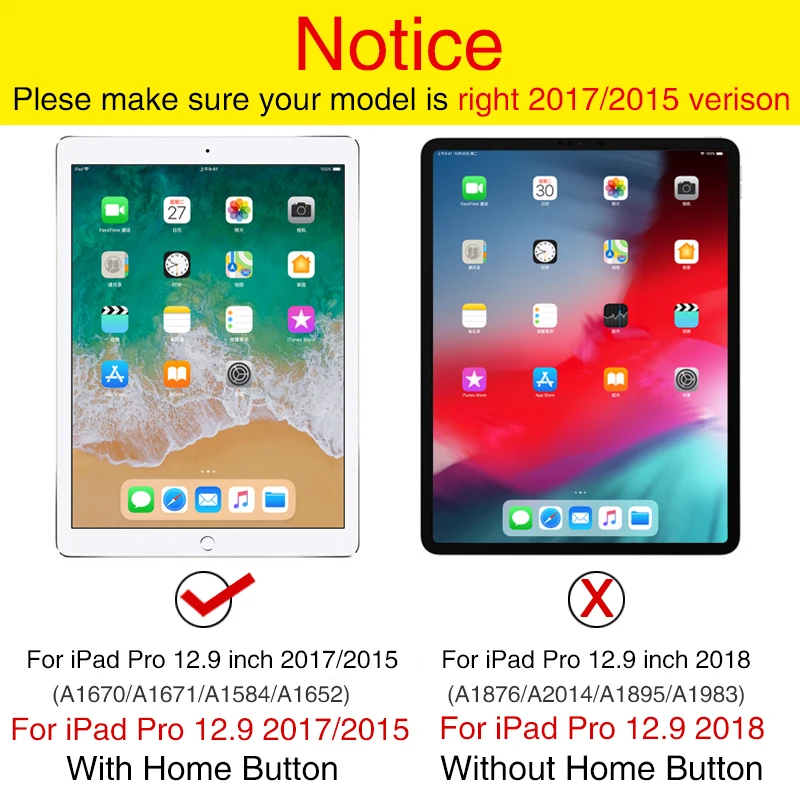 Чехол для ipad Pro 12,9 2015 Edition Беспроводной Bluetooth защитная накладка для клавиатуры для ipad pro12.9 ipad 12,9 "A1584 A1652 Tablet