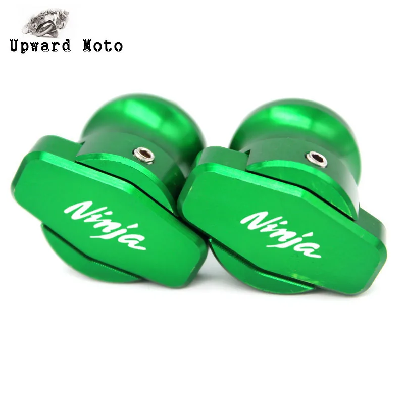 

For KAWASAKI NINJA 250R 88-14 NINJA 300 13-15 NINJA 400R 10-12 NINJA 650R 06-15 Free delivery M10 Swingarm Sliders Spools